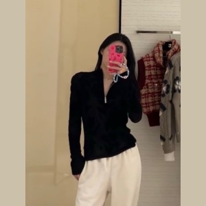 9a++ quality chanel floral jacquard silk cashmere turtleneck